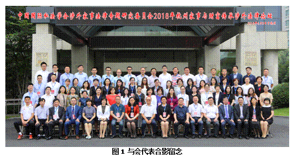 文本框: 图1 与会代表合影留念